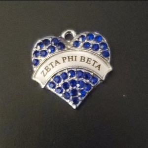 Zet bling heart silver