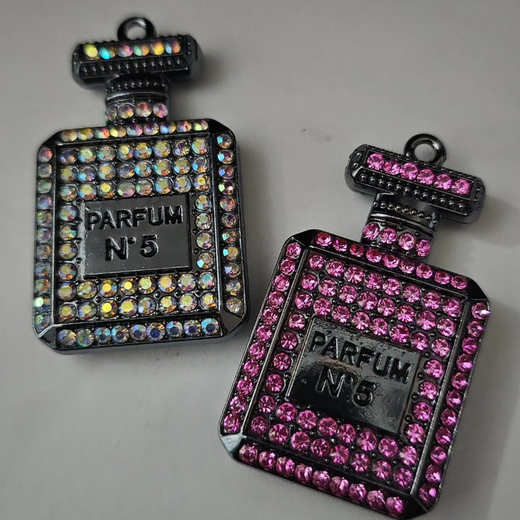 Gun Metal Bling Stone Parfum