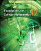 Foundations for College Mathematics 12