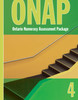 Ontario Numeracy Assessment Package - ONAP - Grade 4