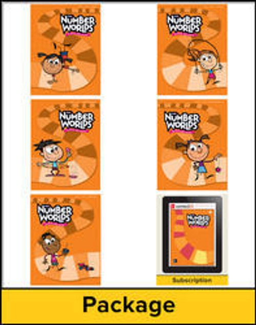 Number Worlds -  Bundle (5 student, 1-year) - Grade 8