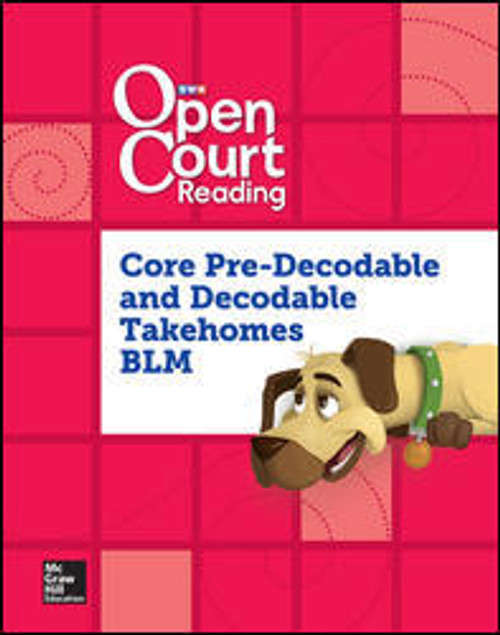 Open Court Reading Foundational Skills Kits - Kindergarten - Core Pre-Decodable and Decodable Books | Takehome Book BLM - 9780076739653