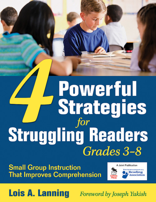 Four Powerful Strategies for Struggling Readers, Grades 3-8 - 9781412957274