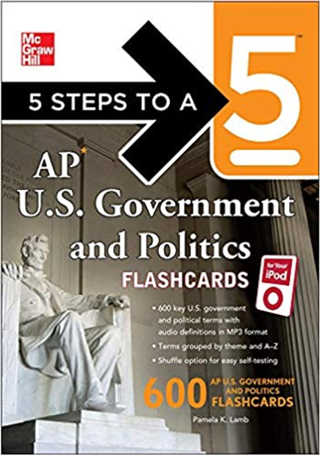 5 Steps to a 5 AP U.S. Government and Politics Flashcards for your iPod - 9780071700962