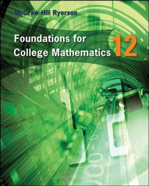 Foundations for College Mathematics 12 | Hardcover - 9780070725140