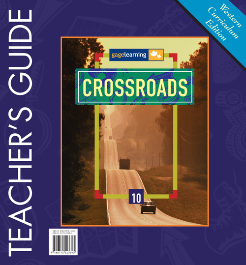 Crossroads Anthologies - Grade 10 | Teachers Resource, Western Ed. - 9780771513343