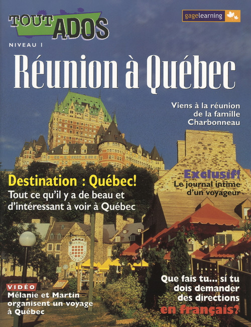 Tout Ados - Reunion A Quebec (Travel) | Student Book, 5-pack - 9780771540509