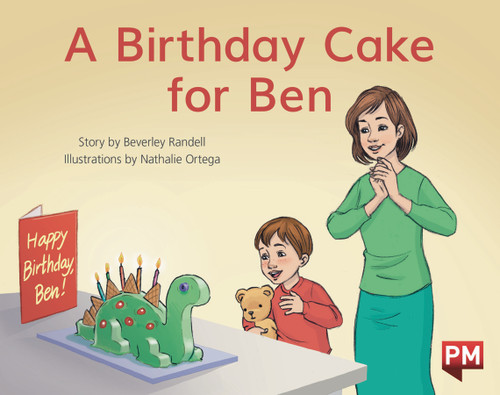 PM Library Red Level 3 A Birthday Cake For Ben 6-pack