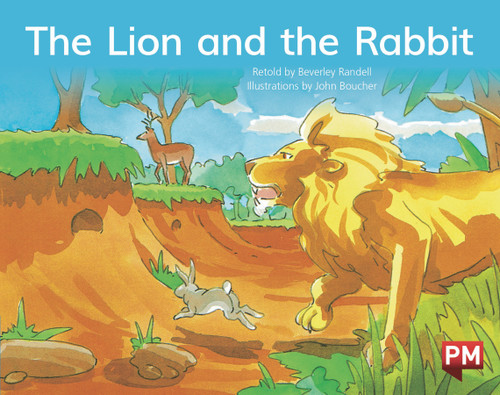 PM Library Blue Level 9 The Lion and the Rabbit 6-pack