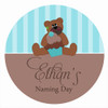 Adorable Teddy Bear Themed Edible Image for Personalised Cakes and Cookies