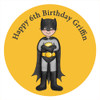 Batman Personalised Cake Icing