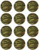 Camouflage Cupcake & Cookie Icing Sheets