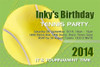 Tennis Birthday Party Invitation