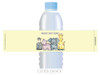 Safari Animals theme personalised & custom baby shower water bottle labels for sale. Order online in Australia