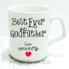 Best Ever Godfather Personalised Mug Gift