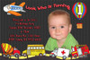 Trains Planes Automobiles Birthday Party Invitation