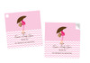 Pink Mum Baby Shower Labels Stickers and Tags - Personalised and printed in Melbourne Australia