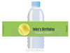 Tennis Party Personalised Water Bottle favour labels