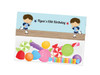 Boys Roller Skating party themed personalised birthday party lolly bag, loot bag and party favour bags.