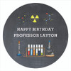 Chemistry Science Party Personalised Party Labels & Stickers & Stickers.