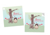 Baby Forest Animals Square Personalised Stickers, Labels and Tags.