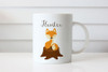 Little Woodlands Fox Personalised Custom Mug - Fox Theme Personalised Coffee Mug - Custom Name Coffee Cup