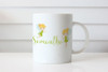 Tinkerbell Fairy Theme Personalised Name Coffee Mug - Custom Tinkerbell Coffee Cup