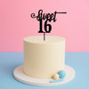 Sweet 16 Acrylic Cake Topper decoration - Made in Australia