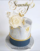 Script seventy birthday cake toppers