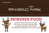 Christmas Bag Topper - Reindeer Food