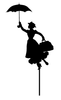 Mary Poppins Cake Topper. Made in Australia.