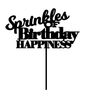 Sprinkles of Birthday Happiness, Cake Topper