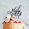 Made in Custom Year cake topper - Made in Australia.