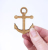 Anchor shape gift tags
