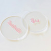 wedding favour personalised coasters