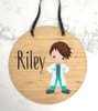Personalised Doctor wall hanging name sign