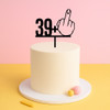 Middle Finger Cake Topper