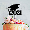 Graduation Cap & Year Cake Topper