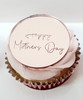 Happy Mothers Day Cake Charms - Bonbonniere Tags