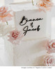 Sophistication Stands Out - Elegant Script Name Plaques for Cakes