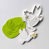 Dove and Olive Branch Cookie Stamp and Cutter Set – Religious Theme