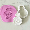 Magic Potion cookie stamp and cutter