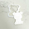Pig Cookie Stamp and Cutter Set