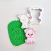 Farm Pig Cookie Stamp and Cutter set