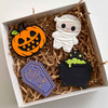 Assorted halloween cookie cutter stamps and cutters