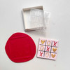 Noughts and Crosses cookie stamp and cutter set