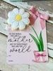 8 petal daisy cookie stamp and cutter