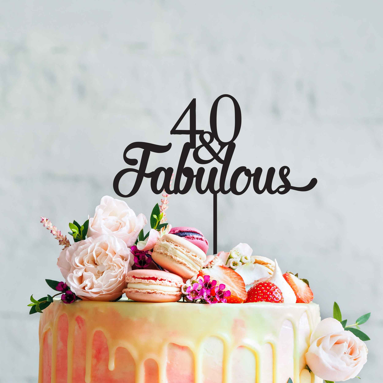40th Birthday Cake | Simply Sweet Creations | Flickr