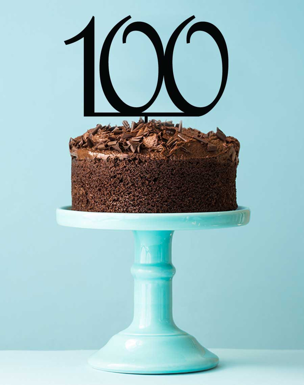 100th Birthday Stand Up Cake Toppers (12 pack) – Sprinkles & Toppers Ltd