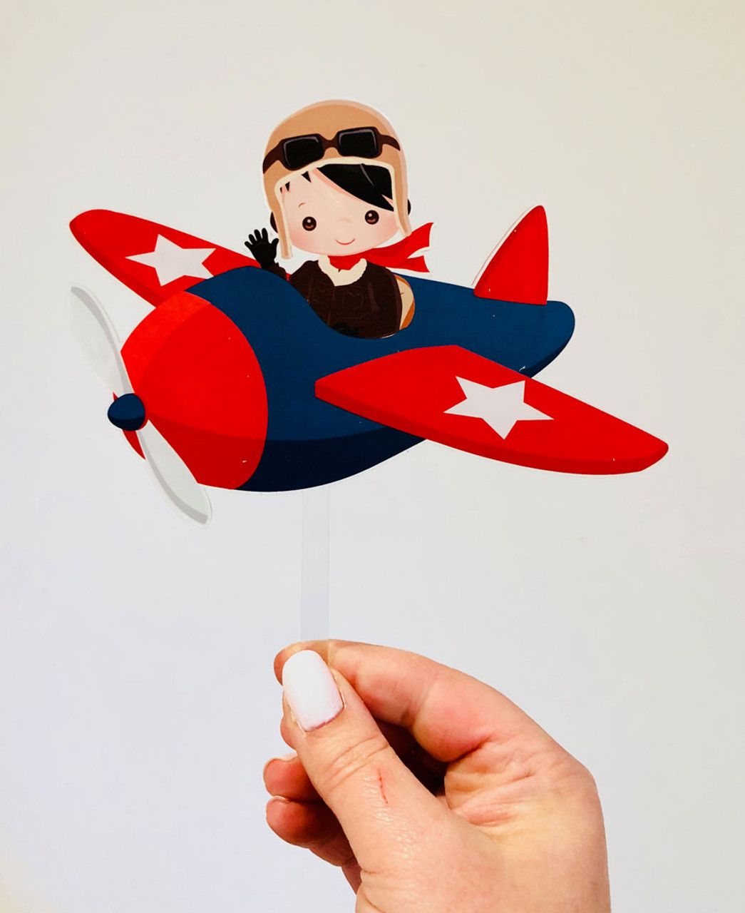 Birthday Party Cake Table Decorations | Airplane Theme Cake Topper –  partiesandsupplies
